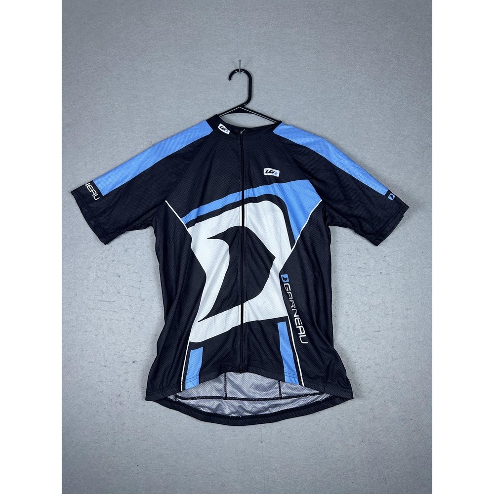Garneau‎ Cycling Jersey Womens XL Short Sleeve Full Zip Performance Bike Top